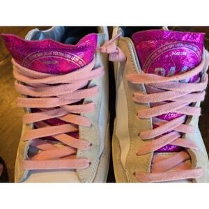 P448 Women's Sneakers EU 38 US 7.5 - 8 White Unicorn Lace Up